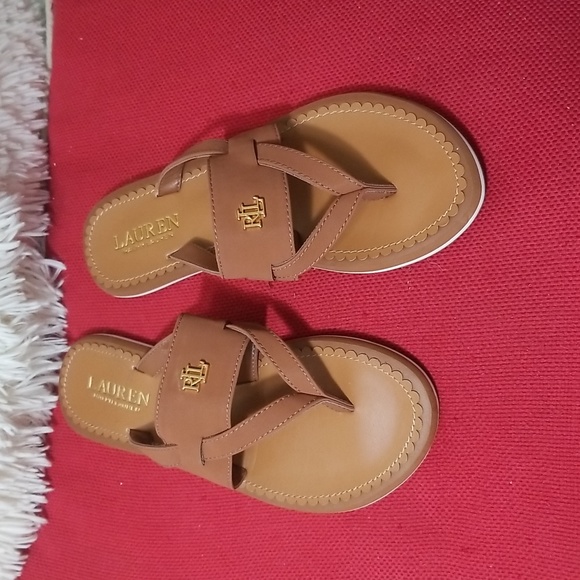 Ralph Lauren Brown Sandals - Picture 2 of 10